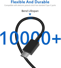 Load image into Gallery viewer, Super Fast Charger, 2-Pack 25W USB-C Fast Charger and 2-Pack 6Ft Type C to Type C Cable for Samsung Galaxy S20/S20 Ultra/S20+/S21/S21 Ultra/ S21+/ Note 20 Ultra/Note 10+/ Note 10