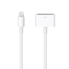Load image into Gallery viewer, Lightning to 30-Pin Adapter-Apple MFi Certified iPhone Charging Data Sync Connector Cable-8-Pin Male to 30-Pin Female Output Adapter Compatible iPhone 13/12/11/X/8/7/6/5/4S/4/3/3G/iPad/iPod