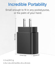 Load image into Gallery viewer, USB C Fast Charger, 25W PD Type C Super Fast Charger for Samsung Galaxy S20/S20+/S20 Ultra/S21/S21+/S21 Ultra/Note 20 Ultra/Note 20/Note 10+/Note 10, with 6Ft USB C to USB C Charging Cable
