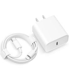 Load image into Gallery viewer, iPhone 15 Charger-USB C Charger-Apple MFi Certified-iPad Pro Charger iPad Air Mini Charger with 6FT Cable for iPhone 15/iPhone 15 Pro/iPhone 15 Pro Max/iPad Pro/Mini/Air4/AirPods
