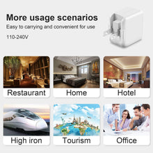 Load image into Gallery viewer, iPhone 14 13 12 11 Charger iPad Charger-Apple MFI Certified-12W USB Wall Charger Foldable Portable Travel Plug with USB Charging Cable Compatible with iPhone, iPad, iPad Mini, iPad Air 1/2/3, Airpod
